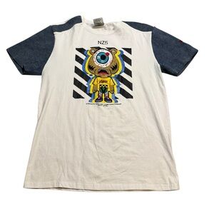 🔥 Paper Clip American Spirit‎ Graphic Tee 🔥 Streetwear Bear Print Shirt L 👕